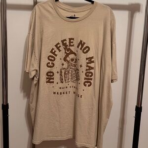 Park Hop Tees - No Coffee No Magic Graphic Tee